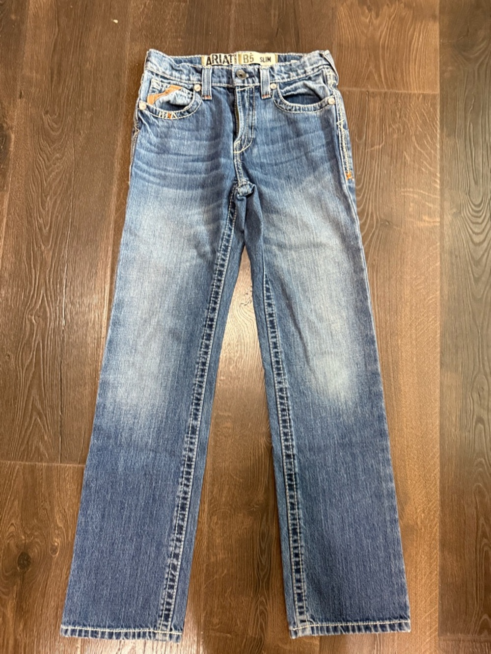 Ariat boys B5 Slim Straight Blue Jeans